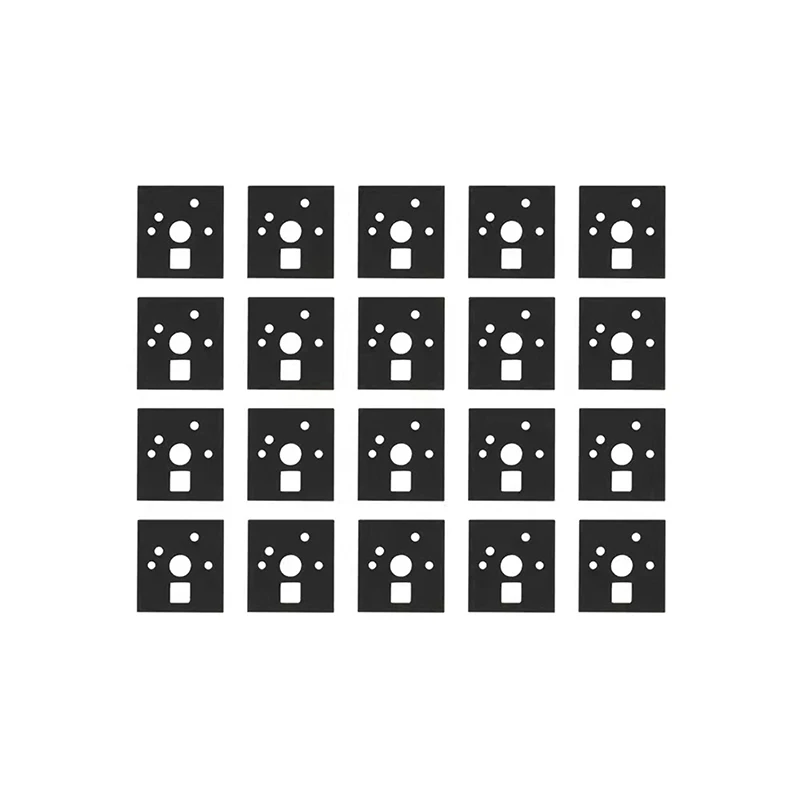 【120PCS PORON PE EVA Pad For Mechanical Keyboard PCB Switch Pads Stickers Foam Material Gasket Improve BM60/65/68/80 XD64】