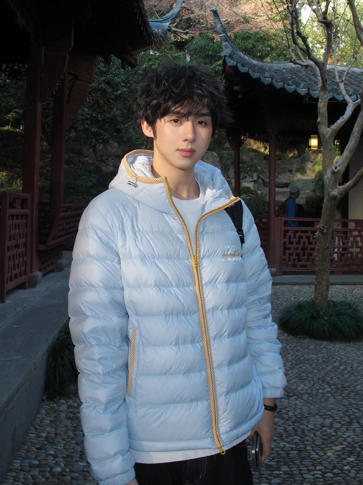 

Thickened Winter Jacket Men's Quilted Cotton Padded Coat Warm Commute Short Style Standard Fit Long Sleeve Hooded Cleanfit