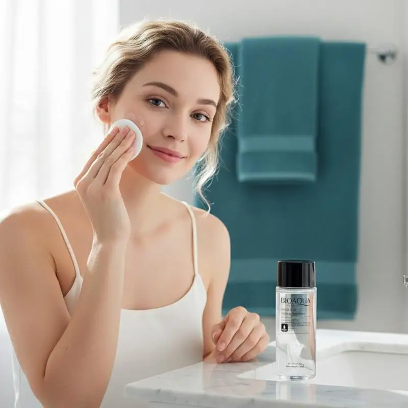 Bioaqua 2-in- Makeup Remover Facial Cleansing Water 50ML Gentle Easy Use