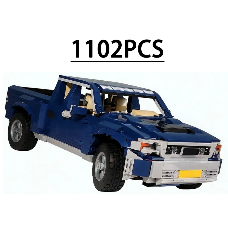 Classic Sports Car, Supercar Building Block Race Car Model, 1102-piece Assembly Toy, Birthday Gift, Christmas and New Year Gift