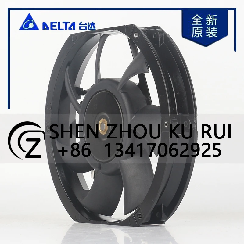 

Delta 5V 24V 48V DC12V 1.30A AC EC 17225 172X150X25MM 17CM Violent Large Air volume converter chassis AFB1512HH-AF00 cooling fan