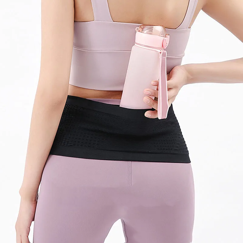 Seamless Invisible Running Waist Belt Bag Gym Bags Unisex Sports Fanny Pack Mobile Phone Bags for Fitness Jogging Cycling 운동가방