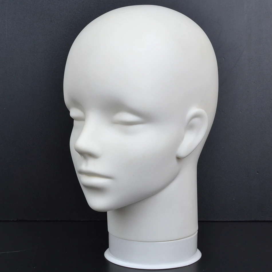 Mannequin Head Wig Stand With Adjustable Wig Tripod Stand Holder For Wigs Making Display With T Pins/Wig Cap Training Practice image 4