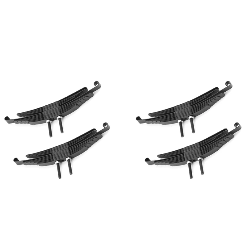 4 Set Steel Leaf Springs For 1/14 Tamiya RC Tractor Trailer Truck Model Car Upgrade Parts Spare Accessories, H