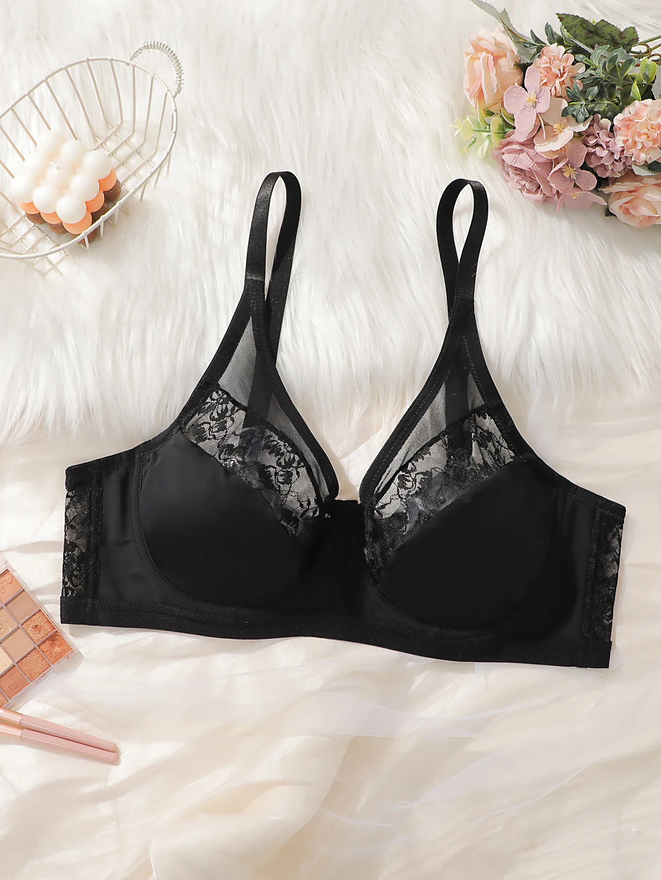Plus Size Lace Minimizer Bra, - Minimizer Bra Women บทวิจารณ์และราคา