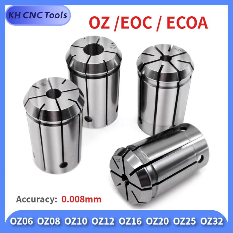 

OZ08 OZ10 OZ12 OZ16 OZ20 OZ25 OZ32 EOC06 EOC08 EOC10 EOC12 EOC16 EOCA20 EOC25 EOCA32 CNC Spring Lathe Milling Collet Lathe Tool