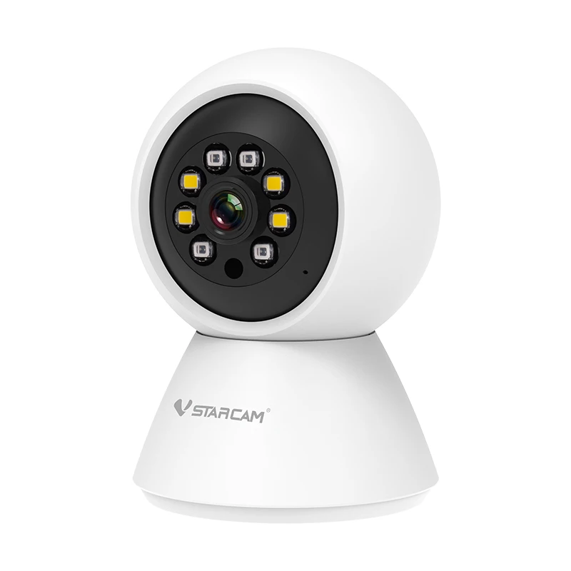 Câmera Dome IP PTZ Sem Fio Vstarcam 3MP 1296P com Detecção Humanoide AI em Cores Completas para Segurança Residencial e Monitoramento de Bebês C991