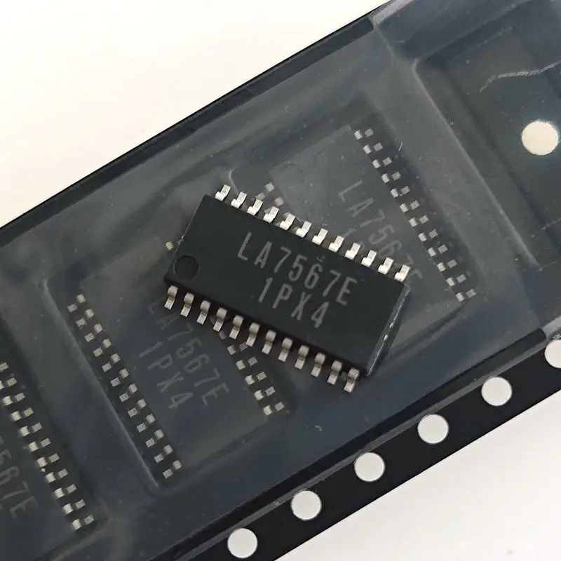 FREE SHIPPING 10PCS/LOT LA7567EM-A-TRM SOP-24 LA7567E Wide And Narrow Volume NEW ORIGINAL LA7567EV-A-TRM-E