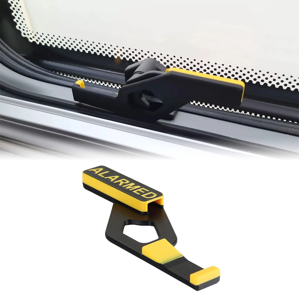 

RV Window Security Locks Black Plastic Warning Anti Theft Lock Left Right For Motorhome Caravan Camper Van RV Accessories