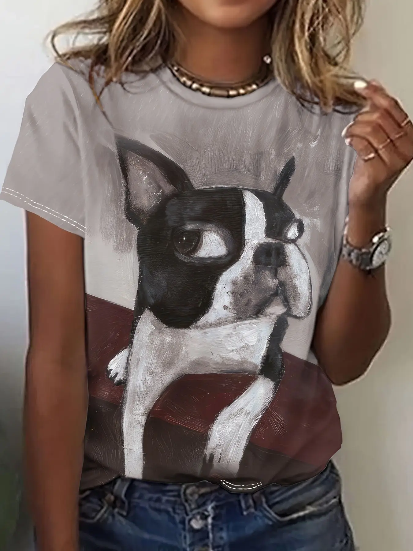 

Женская футболка с принтом кота, дизайн Harajuku, повседневный топ с короткими рукавами, модный тренд, женская одежда больших размеров, уличная одежда Y2K