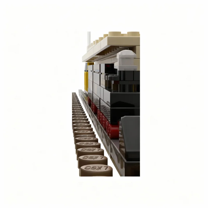 650pcs MOC 스테이션 바른 건축 모델 블록 DIY 창의적 아이디어 장난감 크리스마스 선물 교육용 블록