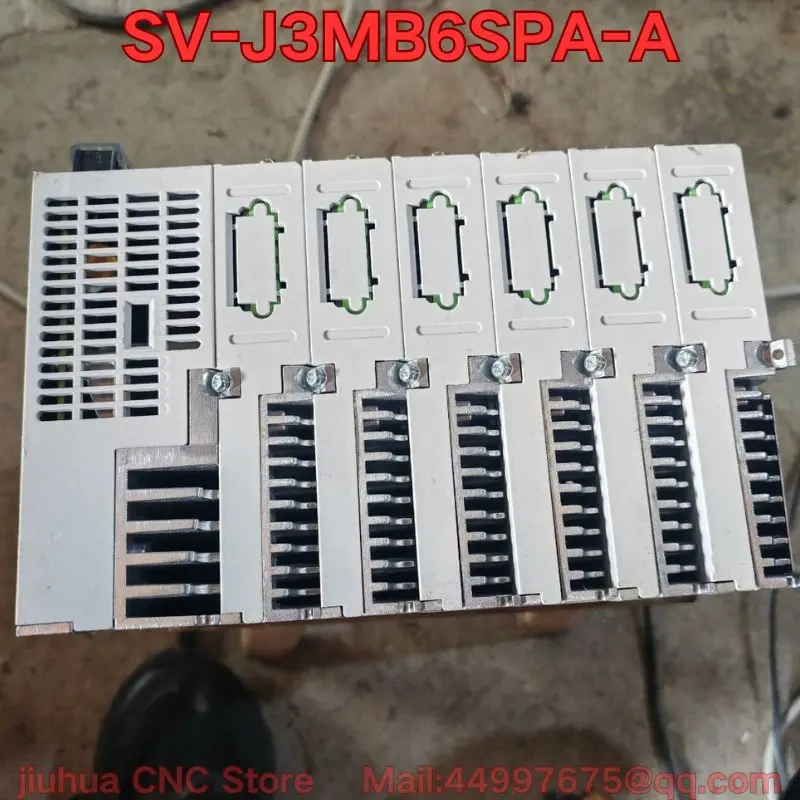 The function test of the second-hand SV-J3MB6SPA-A servo driver is normal.