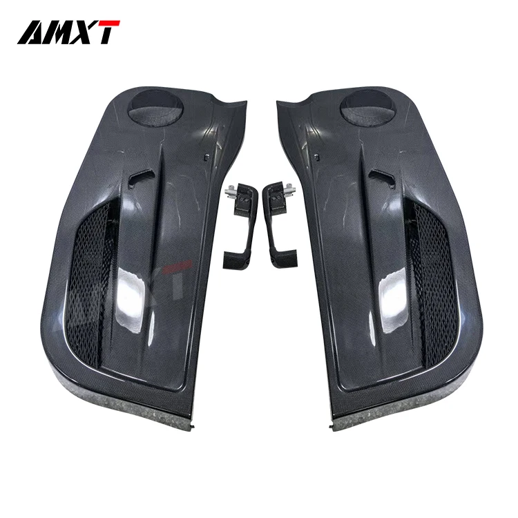 High Quality Fast Delivery Whole Sale Price Dry Carbon Fiber Door Panel for Ferrari 488
