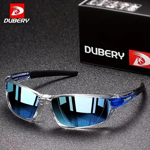 DUBERY Gafas de sol polarizadas con protección UV400 para hombres y mujeres, 8 colores, modelo 620