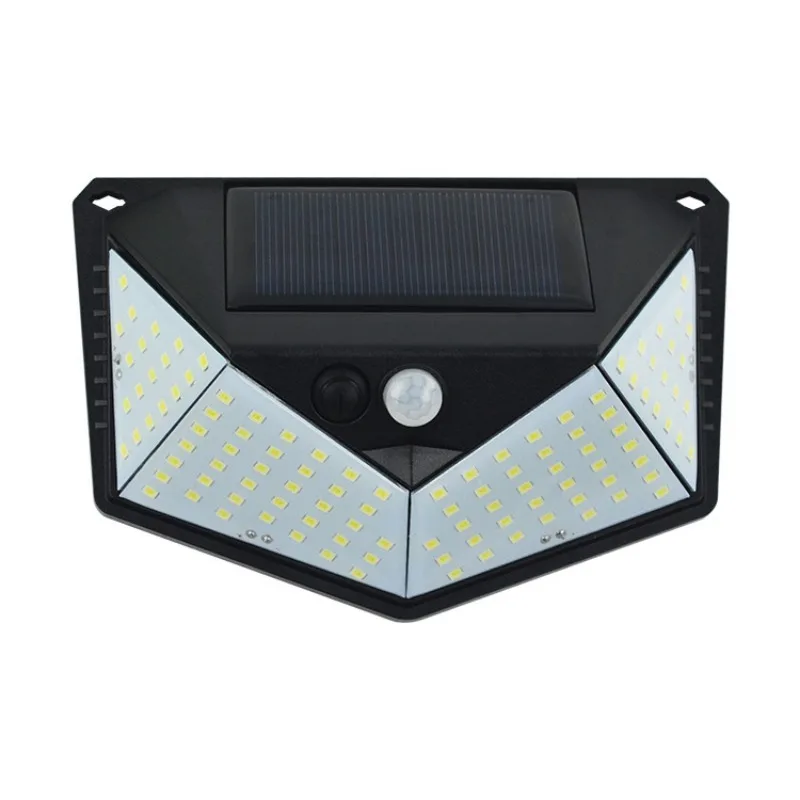 Luces Led solares para exteriores, lámpara de pared impermeable IP65 con Sensor de movimiento PIR de 3 modos, gran brillo para decoración de jardín, 110/220