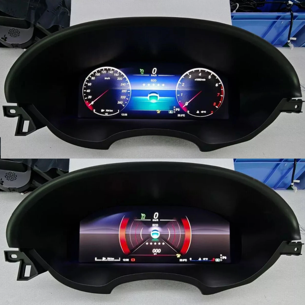 Virtual Cockpit Dashboard LCD Panel Linux Digital Instrument Cluster For Mercedes Benz CLS NTG4.5 2012-2017 Speedometer Upgrade - Image 5