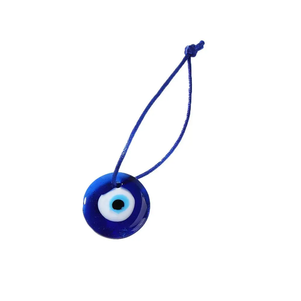 Lampwork Charm 1PC Evil Eye Home Auto Accessories Blue Turkish Car Auto Decor Interior Decor Amulet Car Pendant