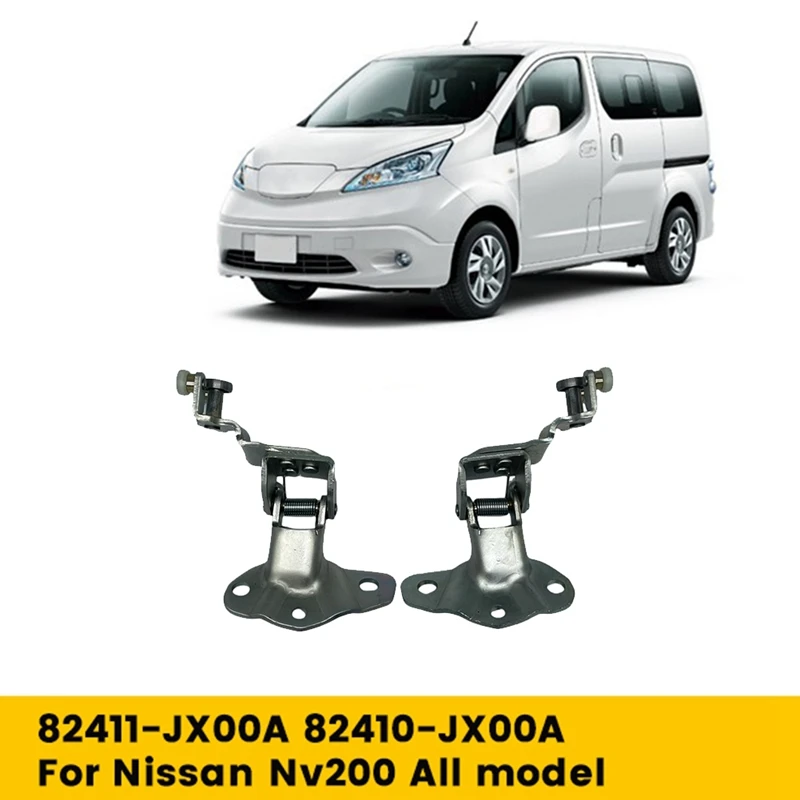 1 Pair Power Sliding Door Roller Middle Hinge 82411-JX00A 82410-JX00A For Nissan NV200 All Model Rear Pulley Door Bracket