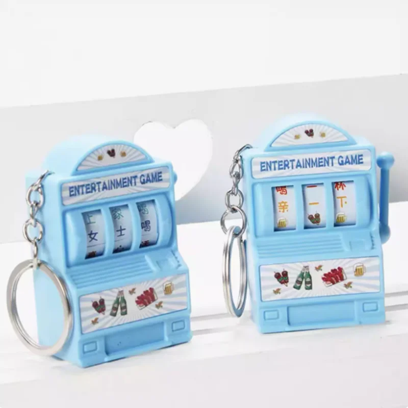Lucky Shaker Pendant Game Machine, Lottery Machine, Keychain, Fruit Machine, Digital Childhood, Nostalgic Game Machine, Pendant