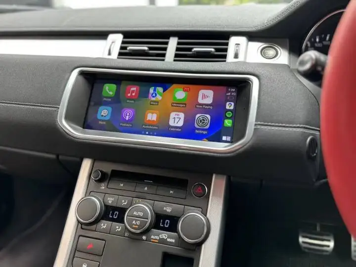 راديو سيارة 2DIN 10.25 بوصة لسيارة رينج روفر إيفوك L551 L538 2012-2018 مشغل وسائط متعددة Carplay شاشة تعمل باللمس HD لوحة مناخ التيار المتناوب