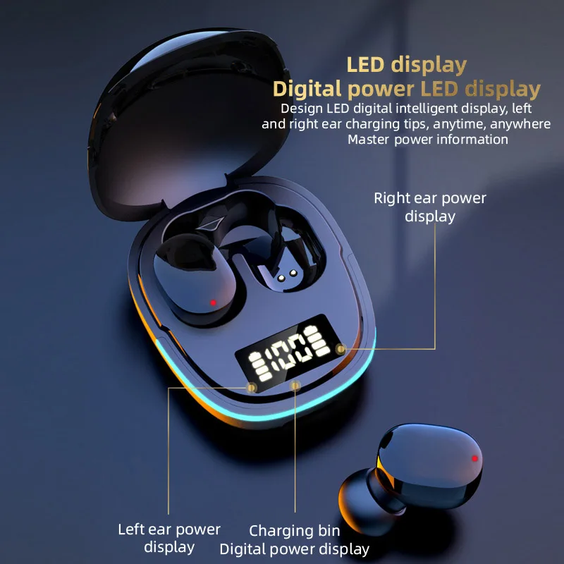 G9S TWS سماعة بلوتوث لاسلكية LED عرض Air Pro سماعات أذن مع ميكروفون سماعات لاسلكية إلغاء الضوضاء سماعات بلوتوث #2