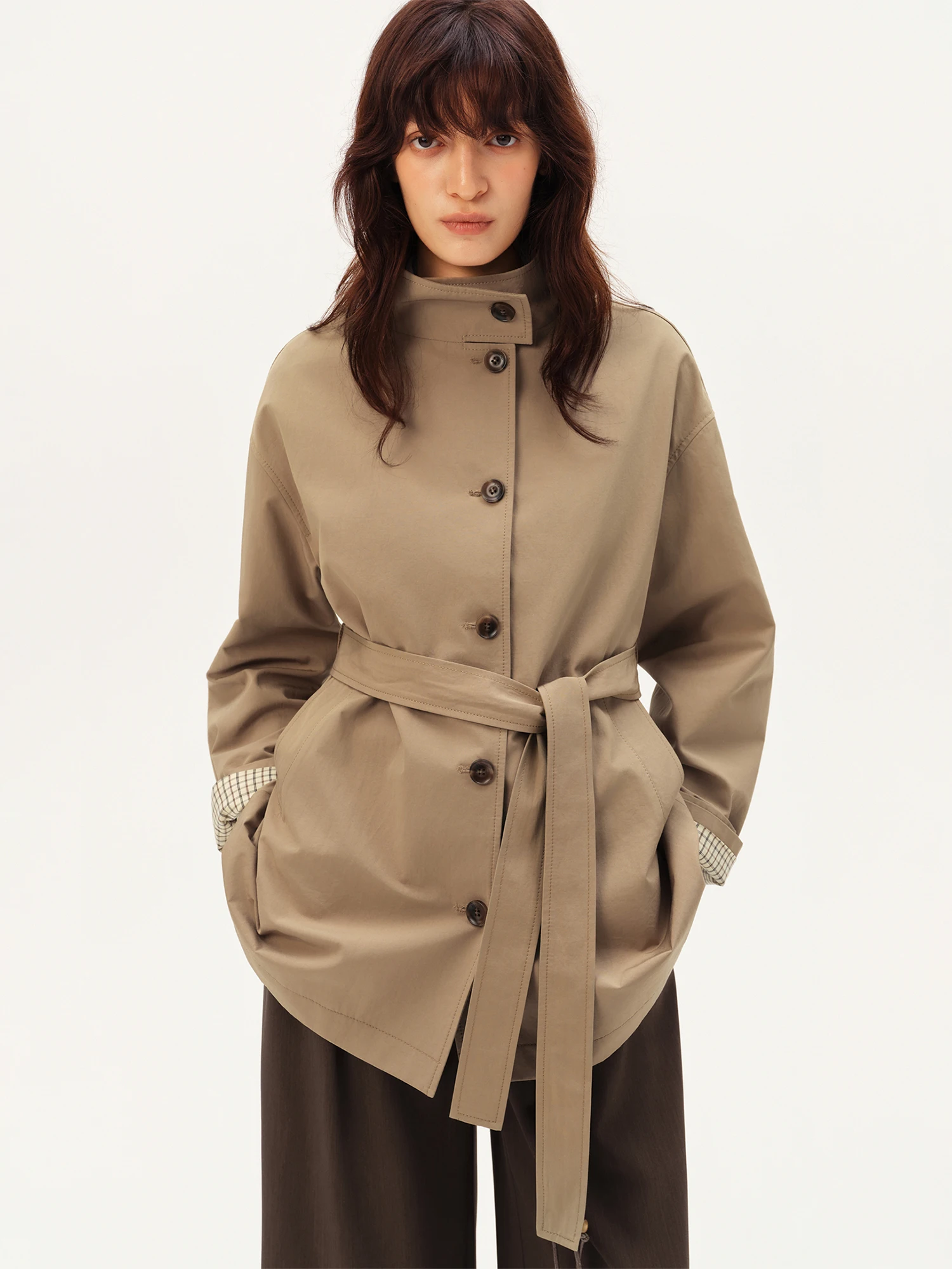 ZIQIAO 2026 Осенний женский тр – обзор и цена Trench Coat Formal