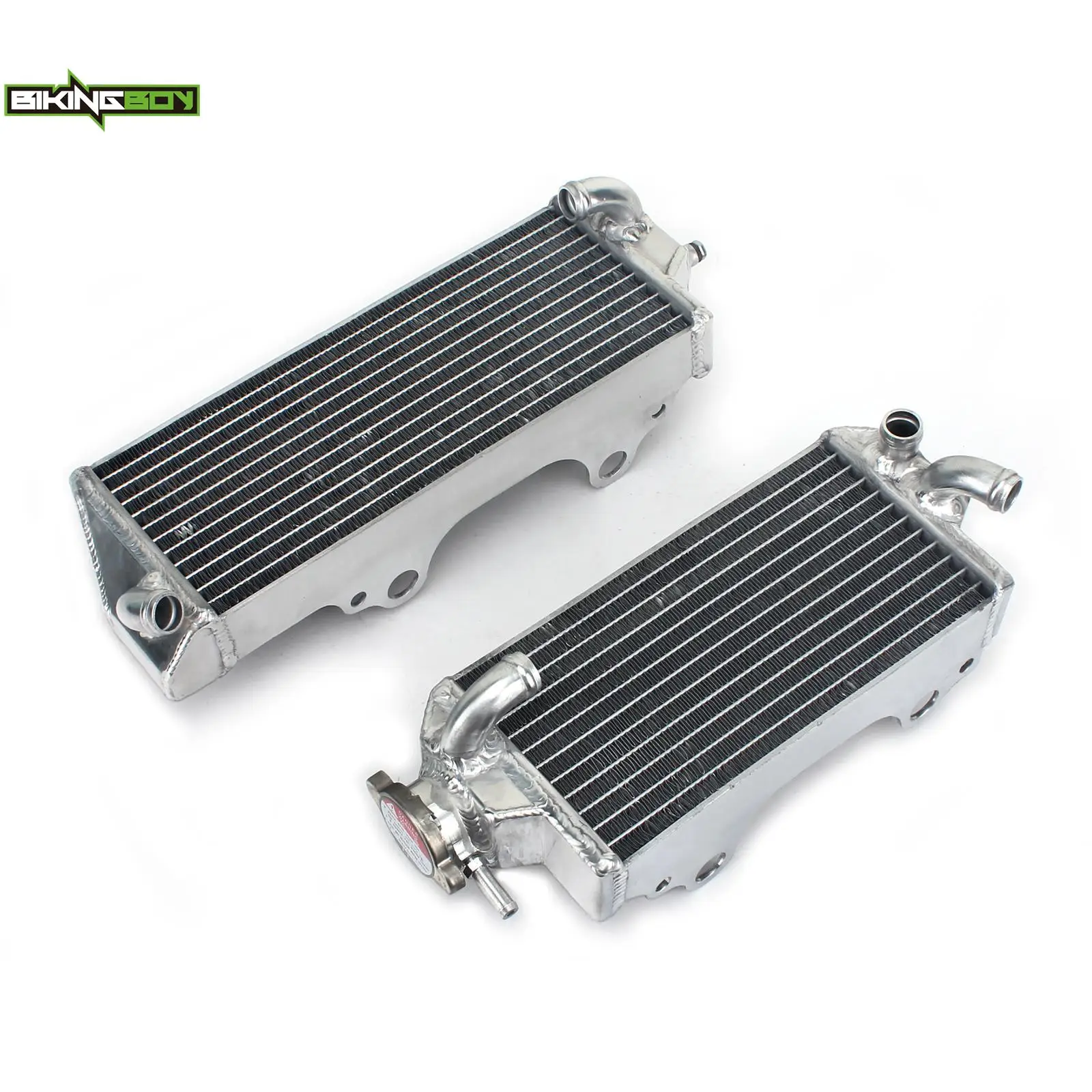 BIKINGBOY For Suzuki RMZ RM-Z 250 04 05 06 07 08 09 10 11 12 13 14 15 16 17 18 Engine Cooling Radiator Water Cooler Aluminium MX