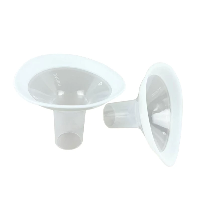 N80C Flange Set Inserts Valves Connection for Breast Pumps Breast Shield Nipple Tunnel Narrow Connector Feeding Essential