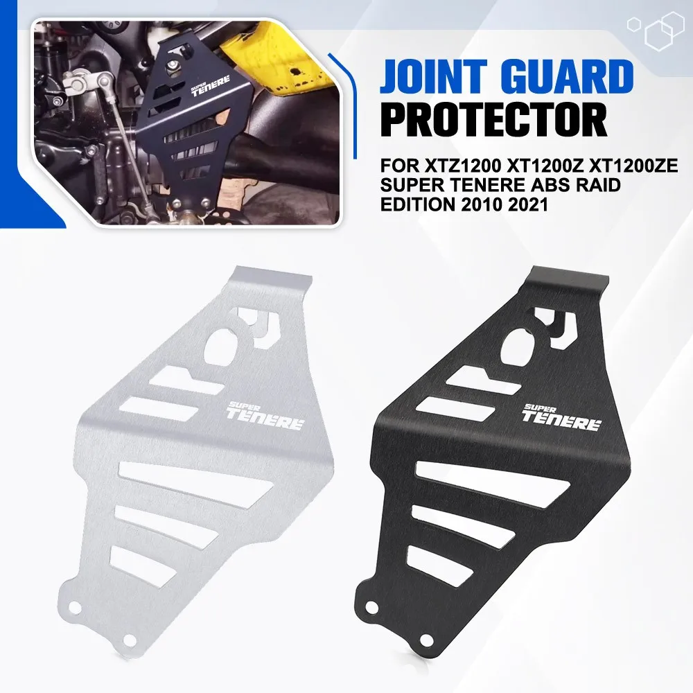 Universal Joint Protector For Yamaha XTZ1200 XT1200Z XT1200ZE SUPER TENERE RAID EDITION Rear Heel FootPeg Footrest Plates Guard