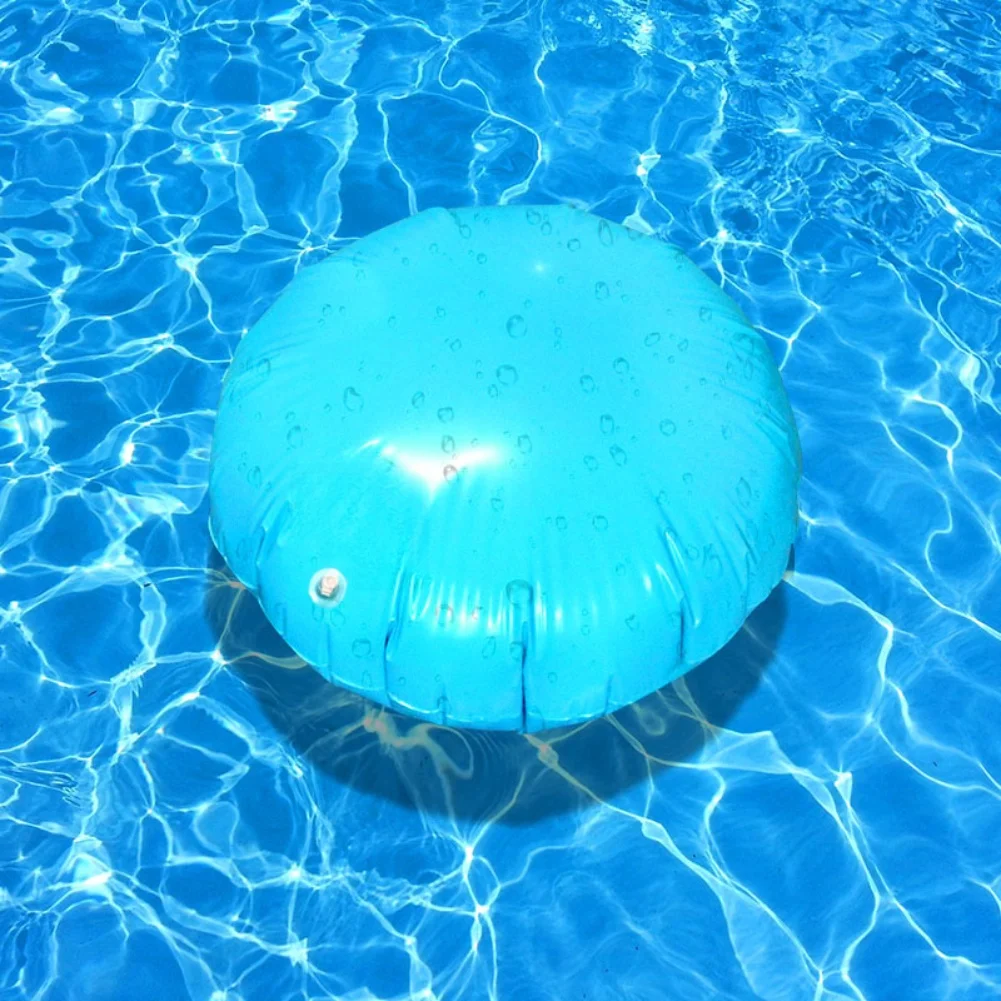 

Надувная воздушная подушка из ПВХ, круглая конструкция для зимнего покрытия бассейна, совместимая с большинством наземных бассейнов, легко надувается