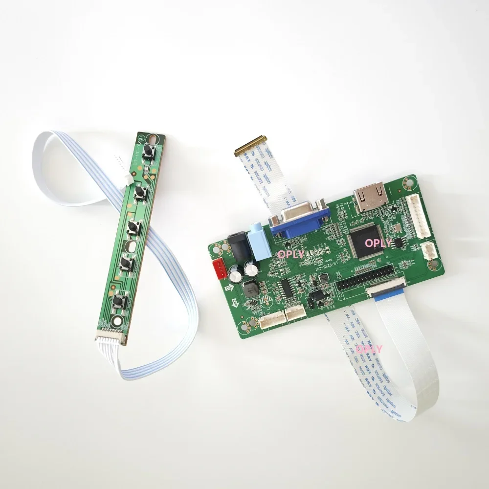 

Kit for LQ133M1JW12 LQ133M1JW47 LQ133M1JW40 13.3" 1920×1080 30pin LED screen EDP controller board HDMI-Compatible VGA Audio