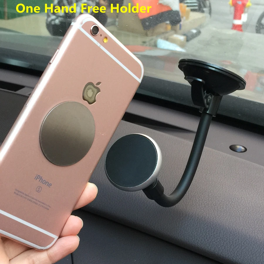 Magnetic Phone Holder in Car Windshield Stand For iPhone 11 12 13 XS MAX 8 7 6 Plus SE For Samsung Huawei Xiaomi Support GPS