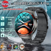 2024 New Space Edition GT4PRO Smart Watch Men AMOLED HD Screen Bluetooth Call Watch 4 Pro GPS NFC Heart Rate SmartWatch Woman