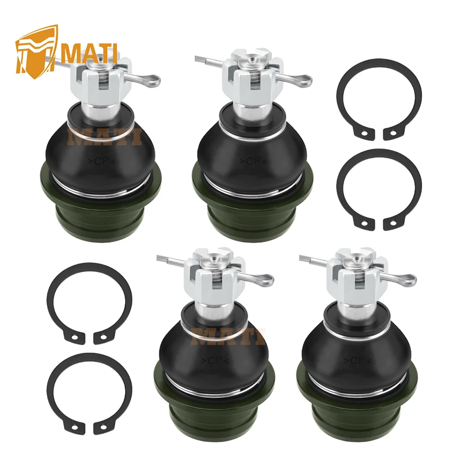 

4Pcs Front Upper & Lower A-Arm Ball Joint Compatible with Suzuki 2005-2023 KingQuad 450 AXi/500 AXi/700/750 AXi 51210-31G00