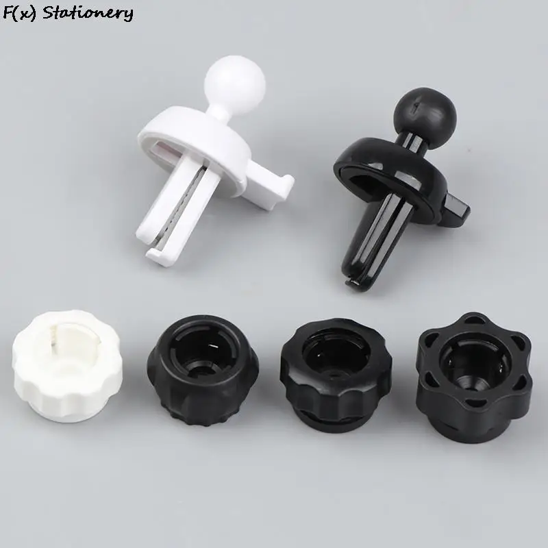 Universal Air Outlet Fixing Clip Nut Screw Base Option Holder for Car Phone Holder Mount GPS DV Dash Camera Suction Cup Bracket