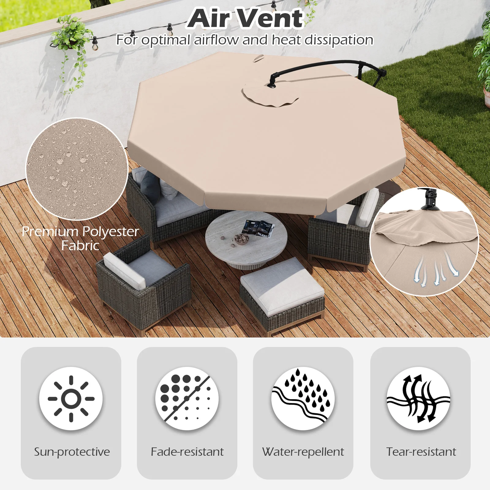 Thumbnail 4 - #22 Latest Patio Umbrellas Offers