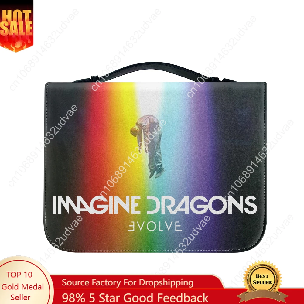

Imagine Dragons Made Bible Bags Christian Gifts Personalized Covers Bible Pack Waterproof Leather Bag High Quality Package Case