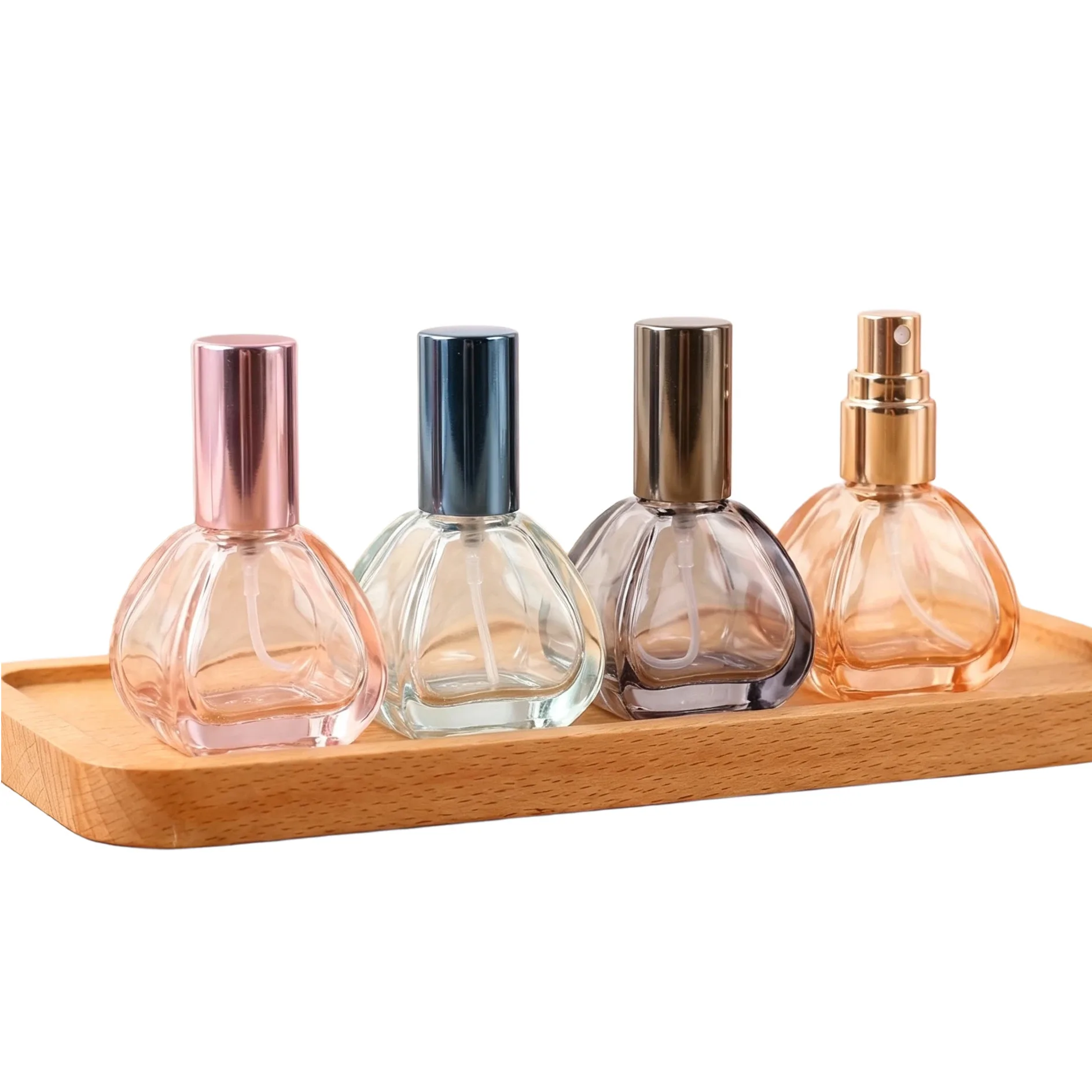 15ml Premium Glas-Parfümzerstäuber Luxuriöse Nachfüllbare Sprühflasche Tragbarer Reise-Kosmetik-Parfüm-Probenbehälter