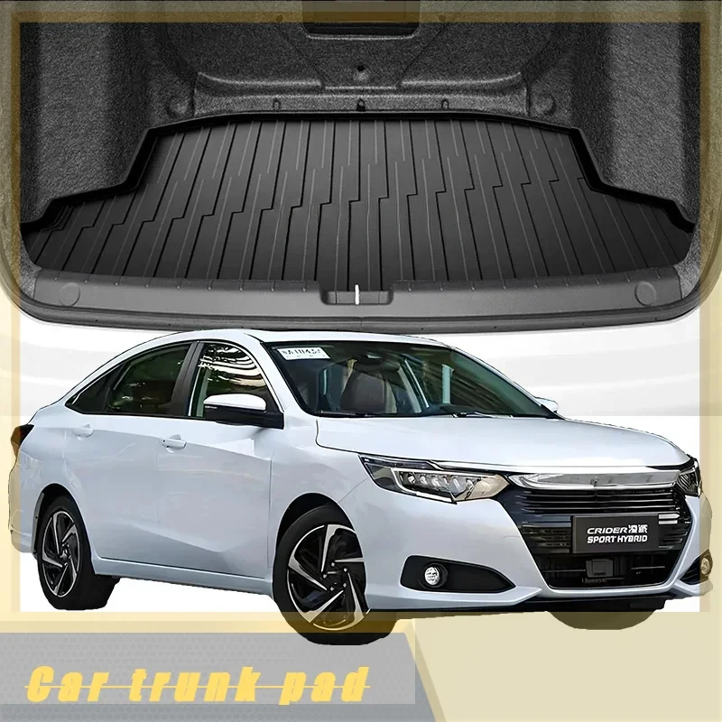 Car Auto Rear Boot Cargo Liner Tray Trunk Mat Carpet for Honda SENSING 2013-2024 Cushion Pad Carpet Pad Anti-dirty Anti-water