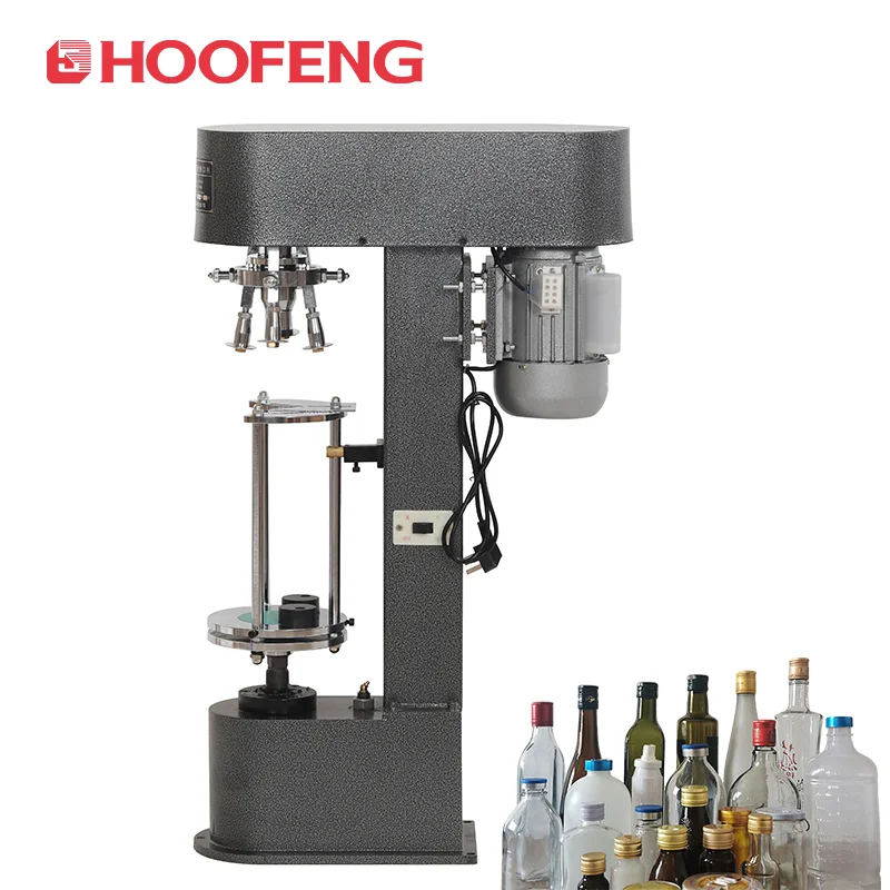 Glass Bottle Aluminum Cap Lock Cap Machine Aluminum Cap Lock Thread Automatic Sealing Machine