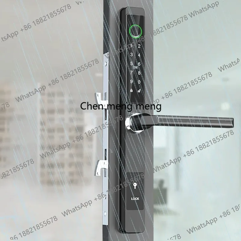 New Arrival European Standard Super Slim Home Apartment Office Smart Fingerprint Digital Door Lock With 3585 4585 6085 Moritse 3