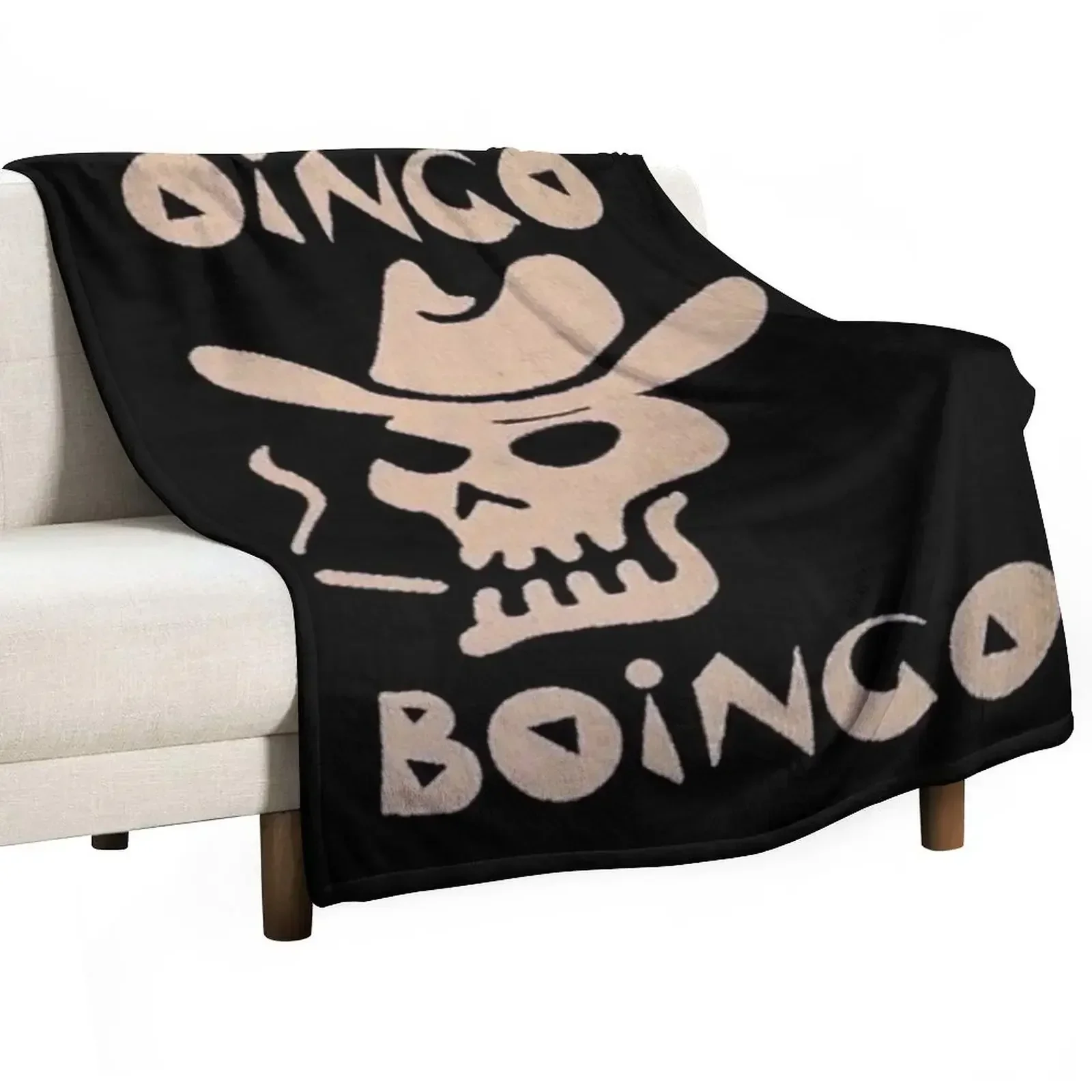 Oingo Boingo Throw Blanket Hairys Camping Picnic Blankets