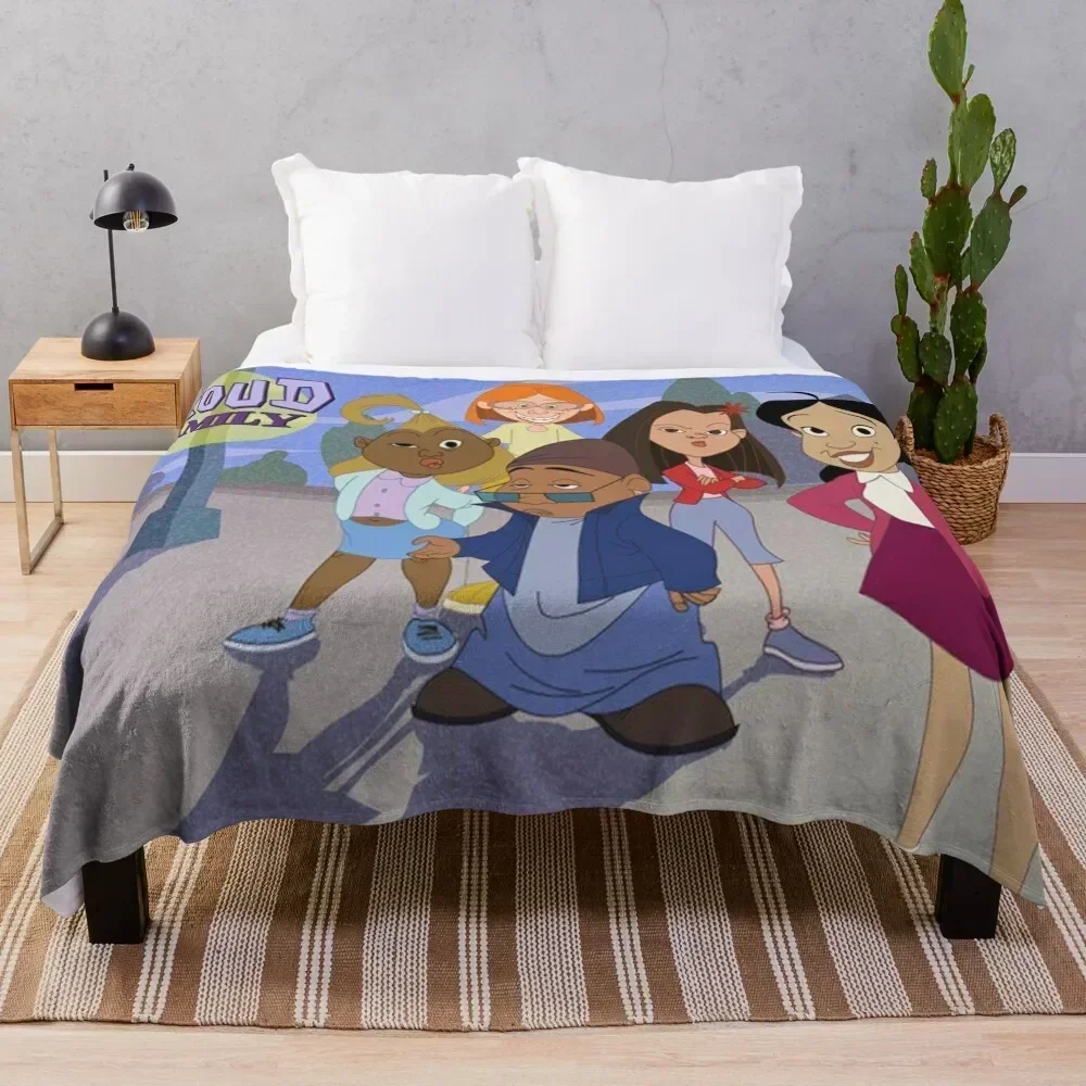 

The Proud Family Throw Blanket Thin heavy to sleep halloween Blankets Picnic Sofa Throw Shaggy Decorative Sofas Blankets