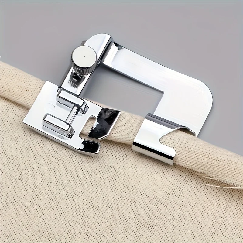 1pc Multifunctional Hemming Roller Presser Foot - Sewing Machine Accessory Suitable for 6/8 Models