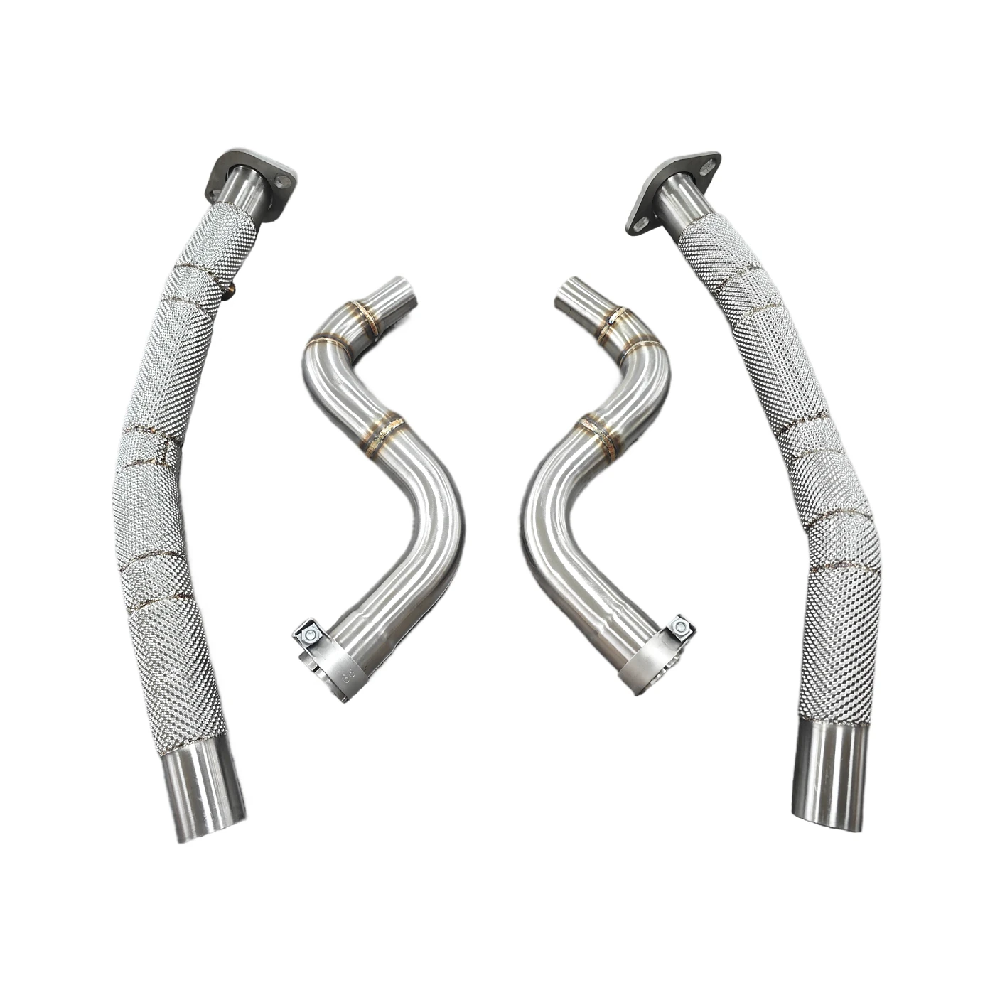 

Stainless Steel Heatshield Downpipe For Jaguar F-pace 3.0T Downpipe