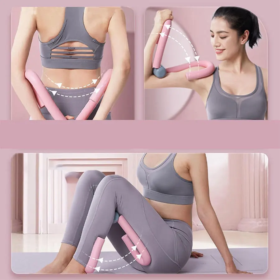 

Портативный тренажер для бедер и ног, домашний фитнес-тренажер для йоги, тренировок и коррекции фигуры, легкий инструмент для тренировки мышц