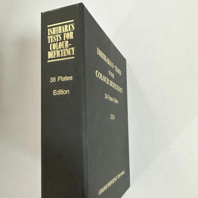 Book 38 Plates Optometry Color Deficiency Test Optometry Book Color Deficiency Test Book ISHI-38-2