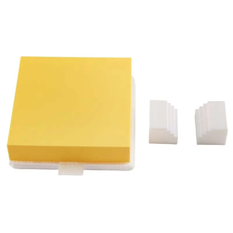 M11K-Clear PLA 32X32 Square Fuse Bead Boards Pegboard Kits Templates Beading Supplies With 2 Small Step For Craft Projects