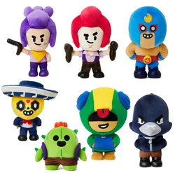 Jouet en peluche Brawl Cartoon Smile Cell Spike pour enfants, poupées étoiles, jeu de personnages, cadeau d'organisation de périphérique, Clash of Clans