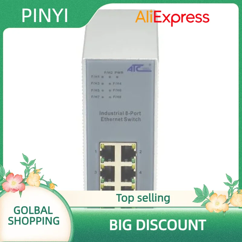 

Самые продаваемые 8-портовые быстрые промышленные Ethernet-коммутаторы 10-100 м ATC-408